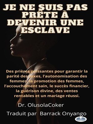 cover image of Je Ne Suis Pas Prête À Devenir Une Esclave